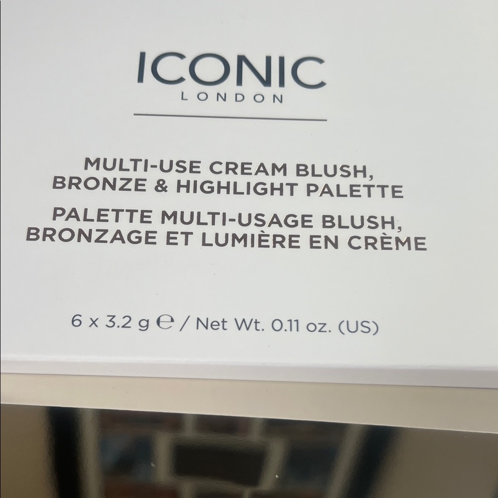 ICONIC London Cream Blush and Highlight Palette